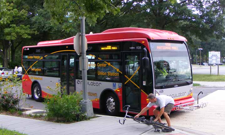 WMATA Metrobus Van Hool A330K 1135